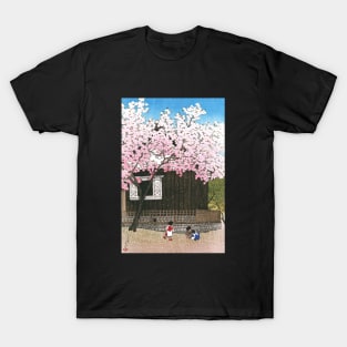 Spring at Atago mountain by Kawase Hasui T-Shirt